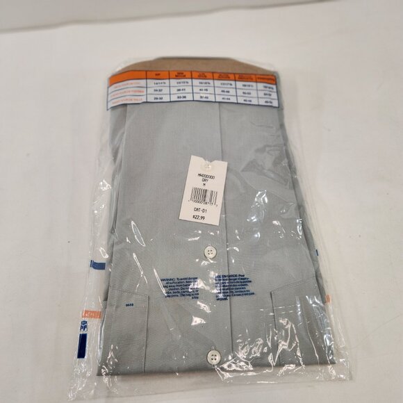 Vintage Marks Work Wearhouse Mens Medium Short Sleeve Gray Shirt New Old Stock - Picture 5 of 8